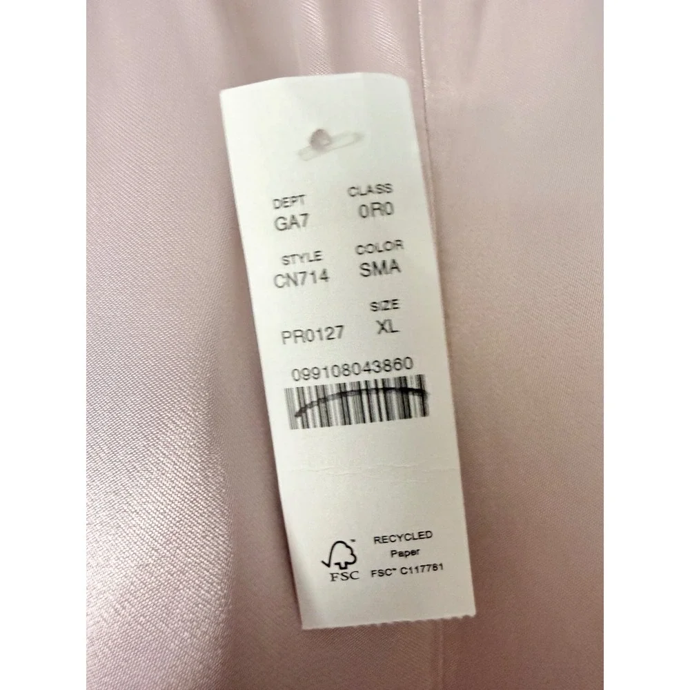 J.Crew Cosmo pant in luster charmeuse Subtle Mauve XL NWT